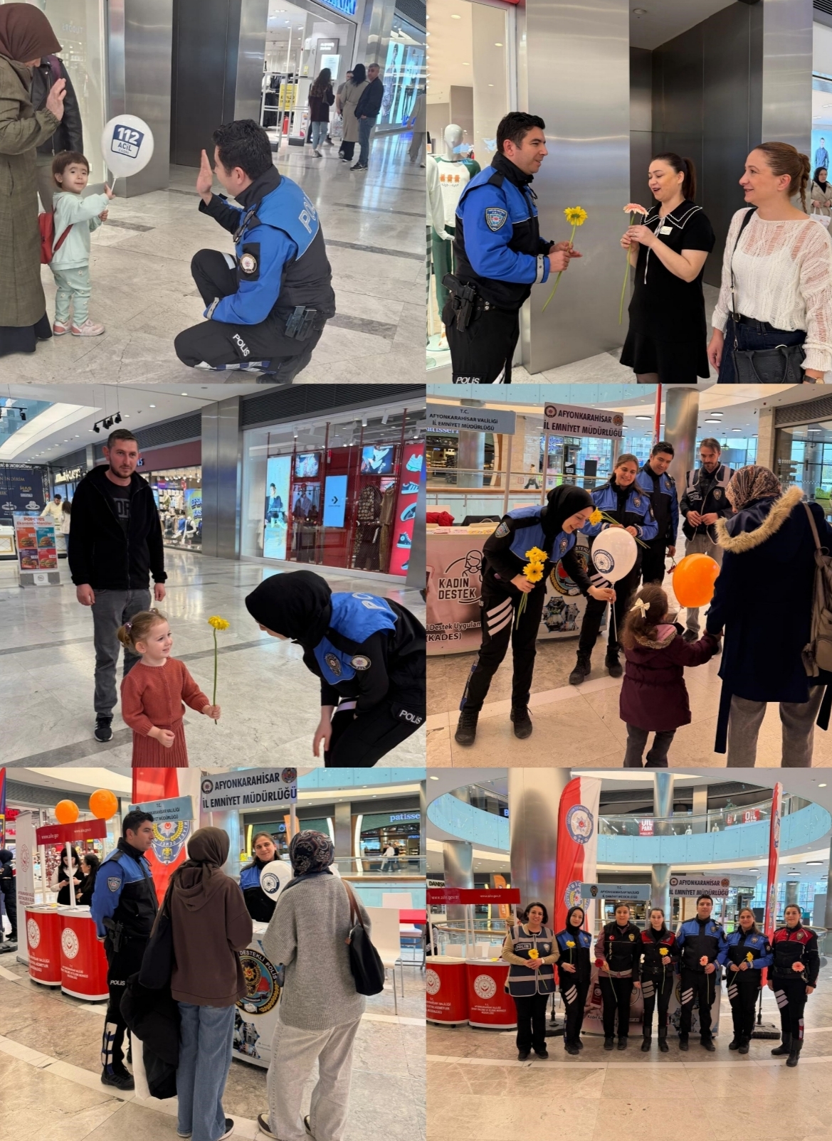 Afyonkarahisar İl Emniyet Müdürlüğü Kadına Yönelik Şiddete Karşı Bilinçlendirme Etkinliği