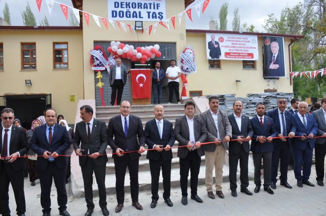 Özburun Belediyesi Doğaltaş Atölyesi Açılışına Dair