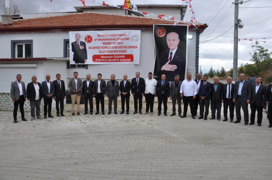 Afyonkarahisar Milletvekili Mehmet Taytak'ın Alabalık Tesisinin Açılışına İlişkin Paylaşımı