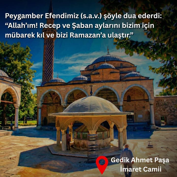 Peygamber Efendimiz'in Recep Ayı Duası