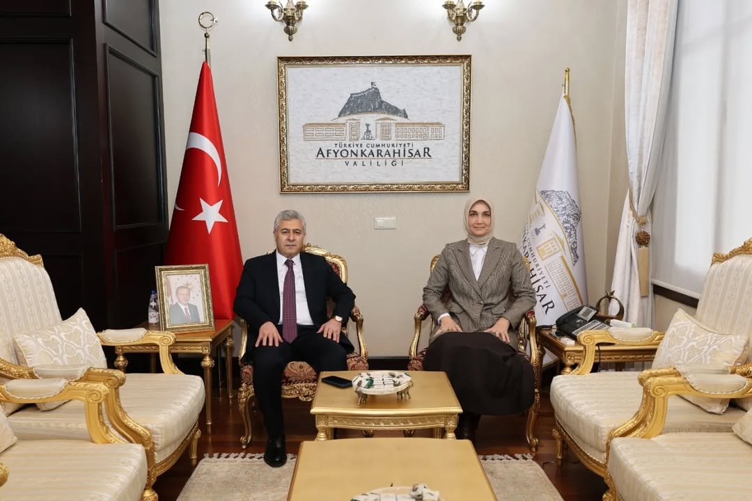 Yargıtay Cumhuriyet Başsavcısı Muhsin Şentürk, Vali Doç. Dr. Kübra Güran Yiğitbaşı'nı Ziyaret Etti