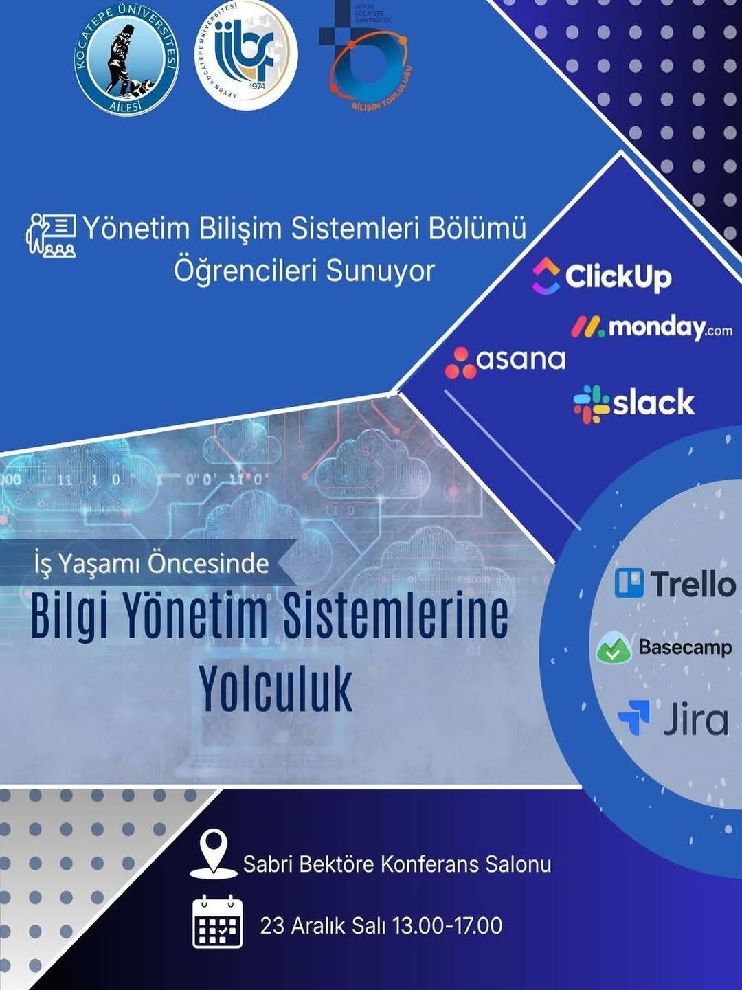 Afyon Kocatepe Üniversitesi'nde Bugün: İş Yaşamı Öncesinde Bilgi Yönetim Sistemlerine Yolculuk