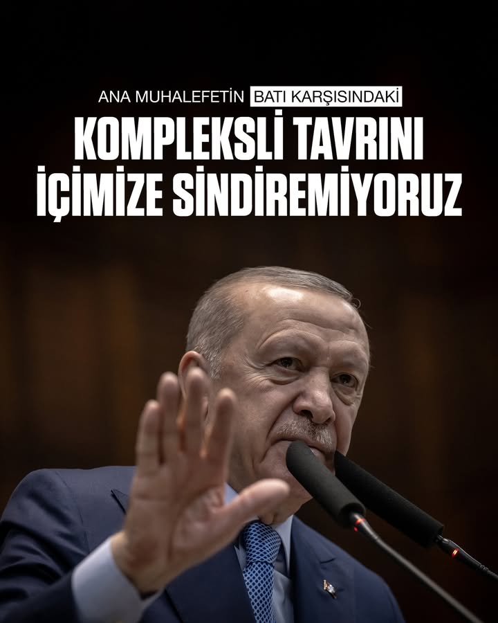 Türkiye Cumhurbaşkanı Recep Tayyip Erdoğan'dan CHP'ye Eleştiri