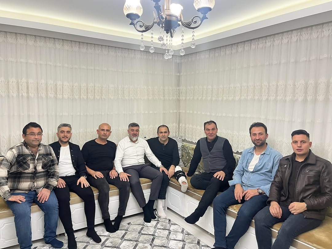Başkan Danışmanımız Zeki Bozkurt İçin Geçmiş Olsun Ziyareti