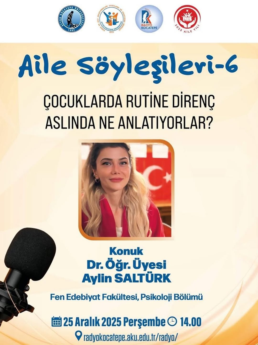 Afyon Kocatepe Üniversitesi'nde Bugün: Aile Söyleşileri-6