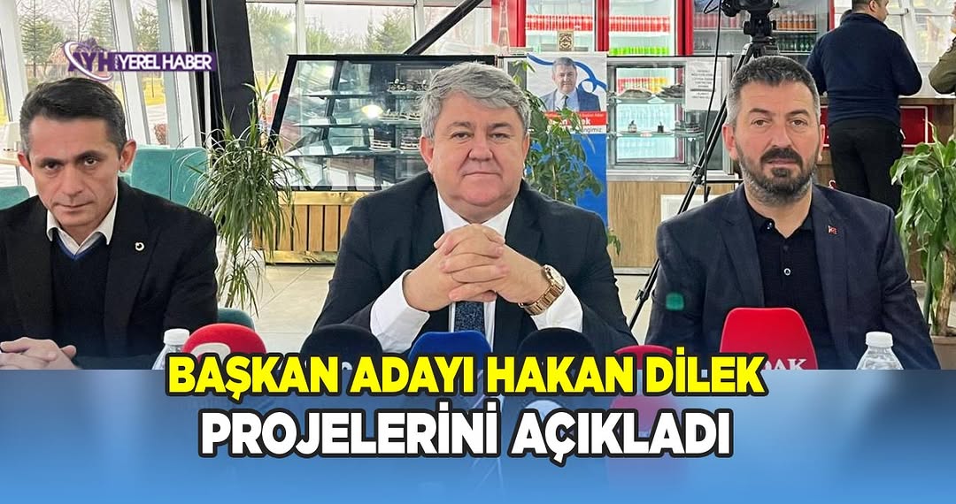 Hakan Dilek, Madeni Sanatkârlar Esnaf Odası Başkan Adayı Projelerini Tanıttı