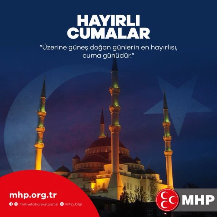 Afyonkarahisar Milletvekili'nden Hayırlı Cumalar Paylaşımı