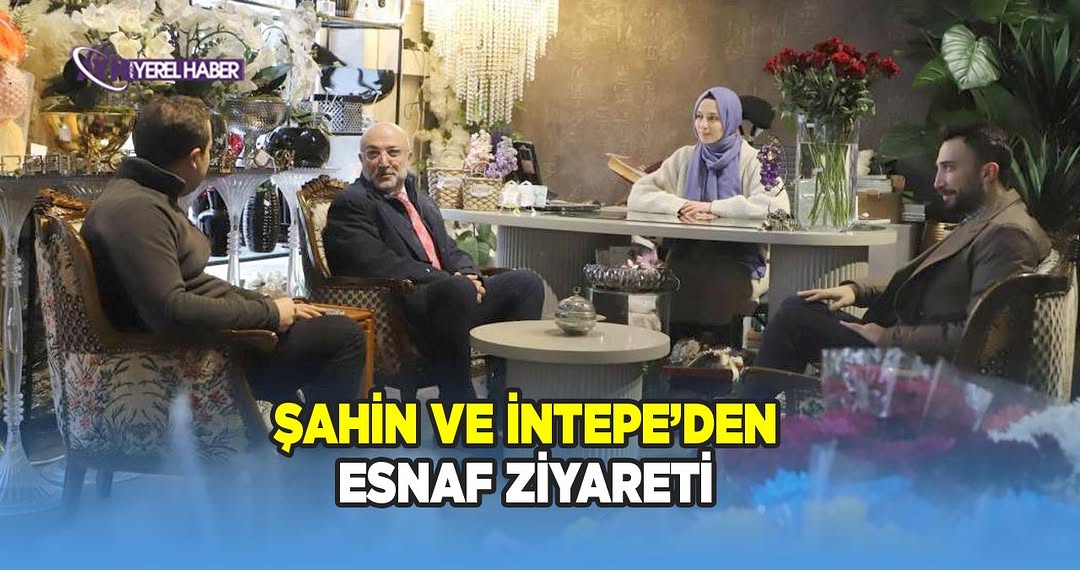 AK Parti İl Başkanı ve Gençlik Kolları Başkanı Çiçek ve Organizasyon İşletmesini Ziyaret Etti