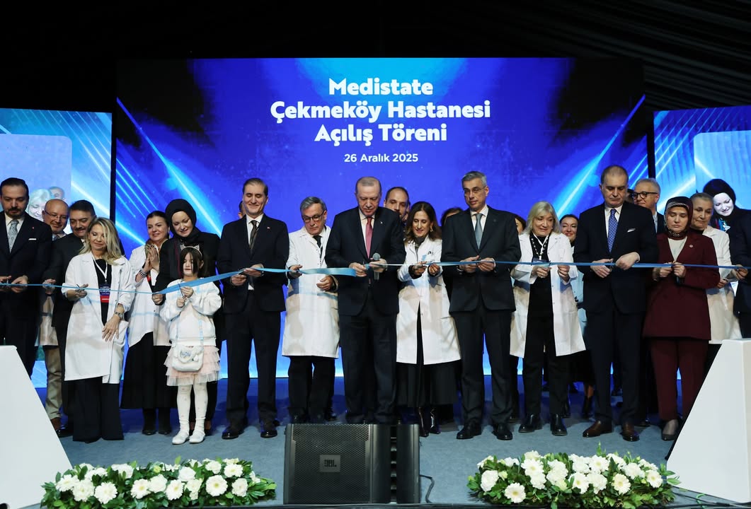 Cumhurbaşkanı Erdoğan'dan Medistate Çekmeköy Hastanesi Açılışı