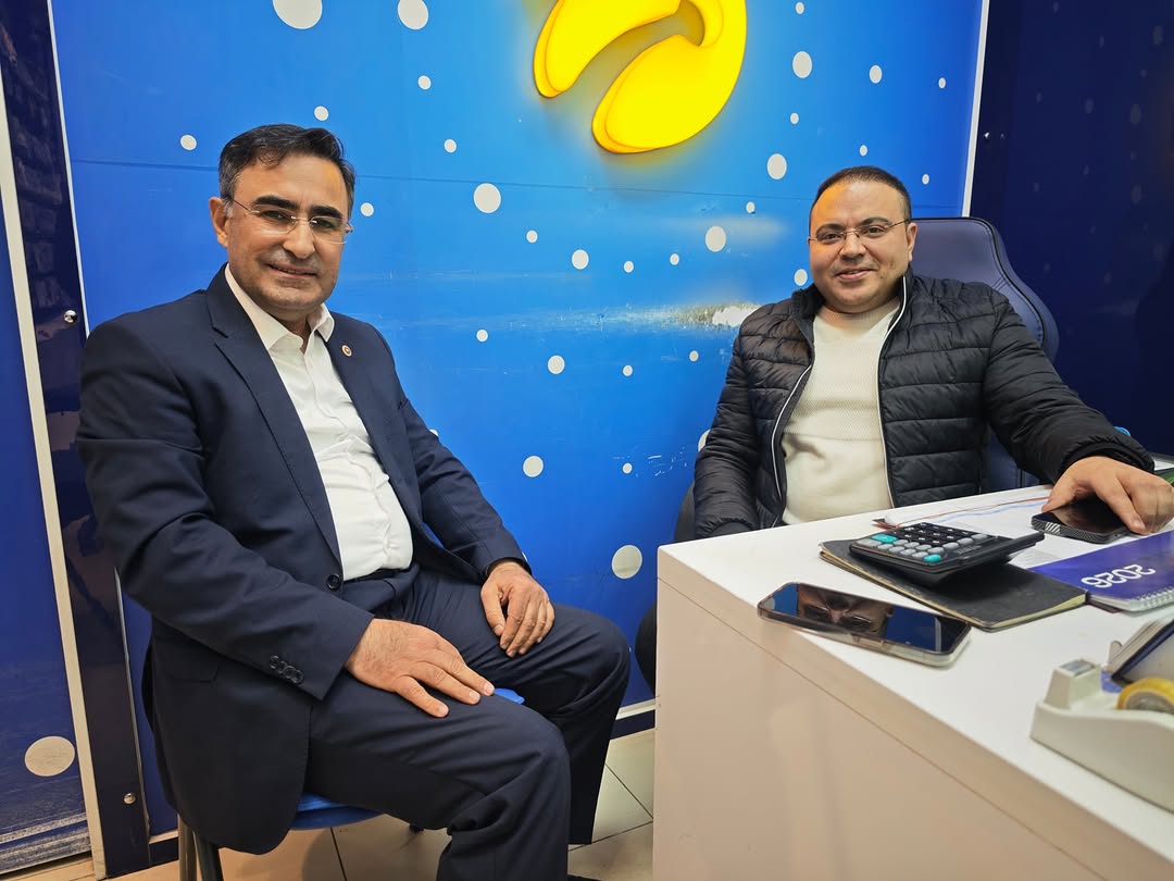AK Parti İlçe Başkanı Harun Korkmaz'ı İş Yerinde Ziyaret Ettik