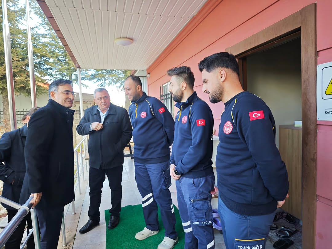 Afyonkarahisar AK Parti Milletvekili Dr. Hasan Arslan, Tatarlı 112 Acil Sağlık Hizmetleri İstasyonunu Ziyaret Etti