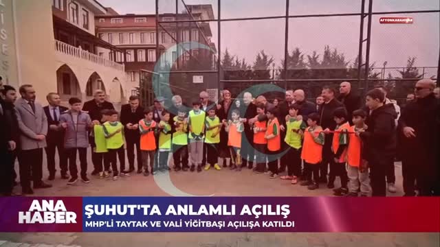 Afyonkarahisar Milletvekili Şuhut Ziyaretleri Bengü Türk Ekranlarında