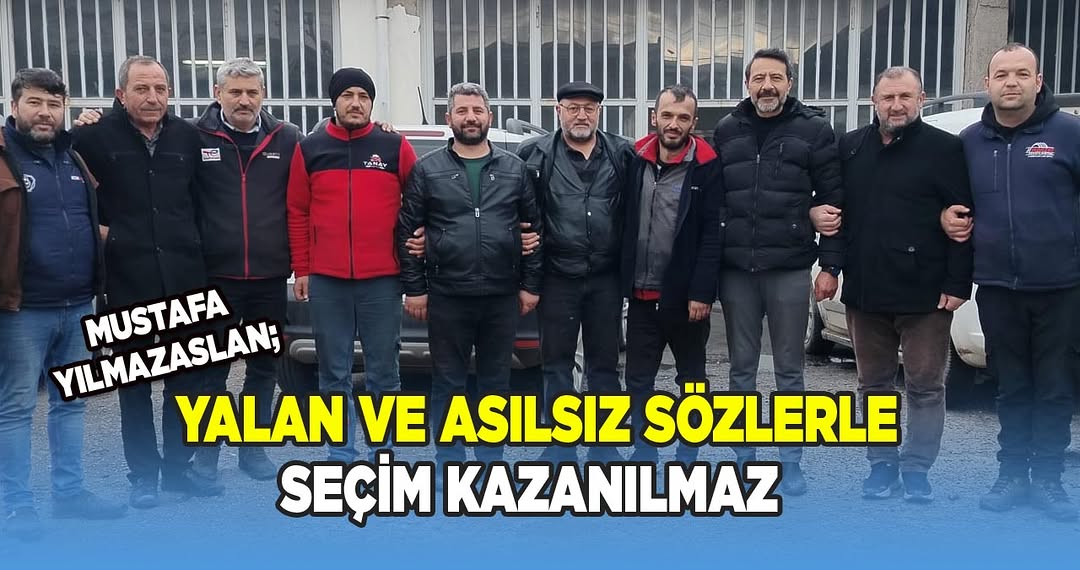 Madeni Sanatkarlar Odası Başkanı ve Başkan Adayı Mustafa Yılmazaslan Seçim Çalışmalarına Devam Ediyor