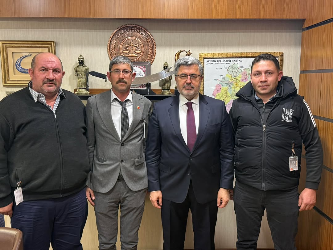 Afyonkarahisar Sadıkbey Mahalle Muhtarımız Beytullah Narin ve Hemşehrileri Gazi Meclisinde Misafir Edildi