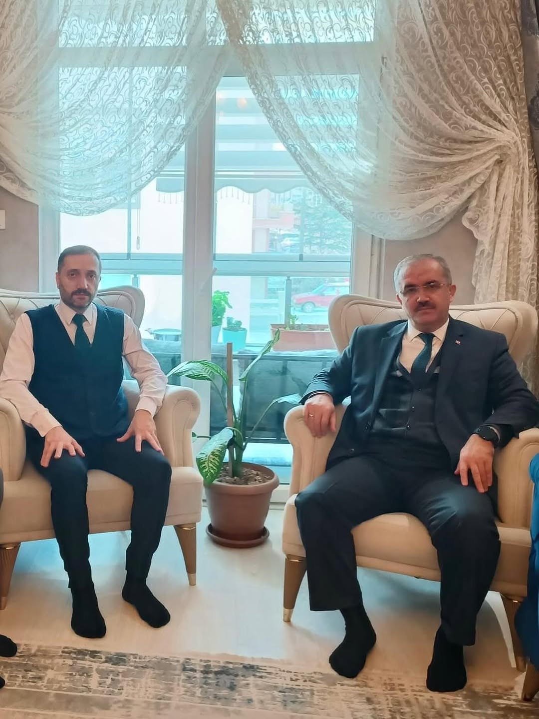 Afyonkarahisar Aile ve Sosyal Hizmetler İl Müdürlüğünden Gazimize Taziye Ziyareti