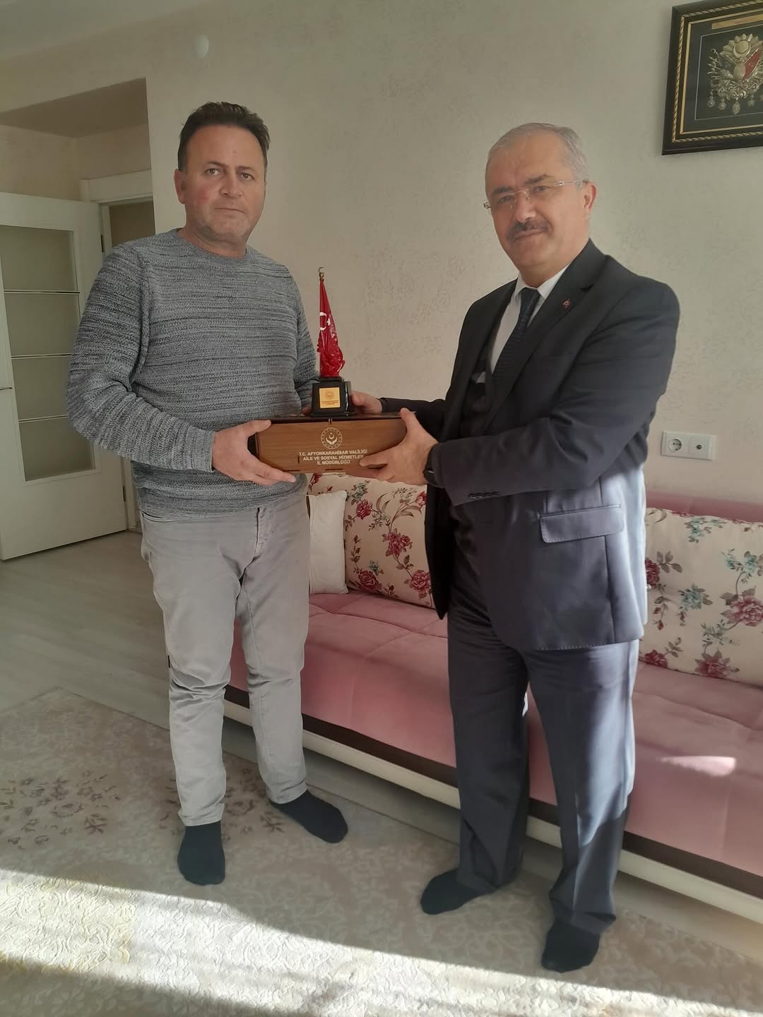 Gazimiz Şemsettin Çal'a Geçmiş Olsun Ziyareti