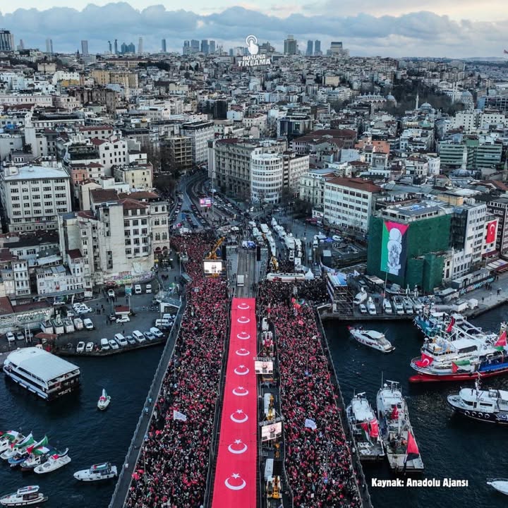 Afyonkarahisar Milletvekilinden Gazze İçin Destek Paylaşımı