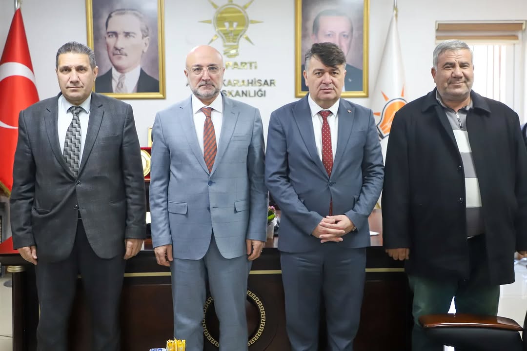 Afyonkarahisar Şoförler ve Otomobilciler Esnaf Odası Başkanı İbrahim Karataş'ın Ziyareti