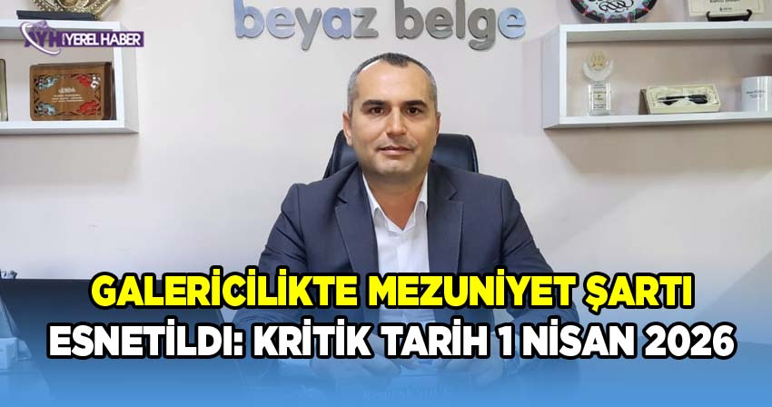Beyaz Belge Genel Müdürü Resul Sündük'ten Galericilik Mezuniyet Şartı Açıklaması