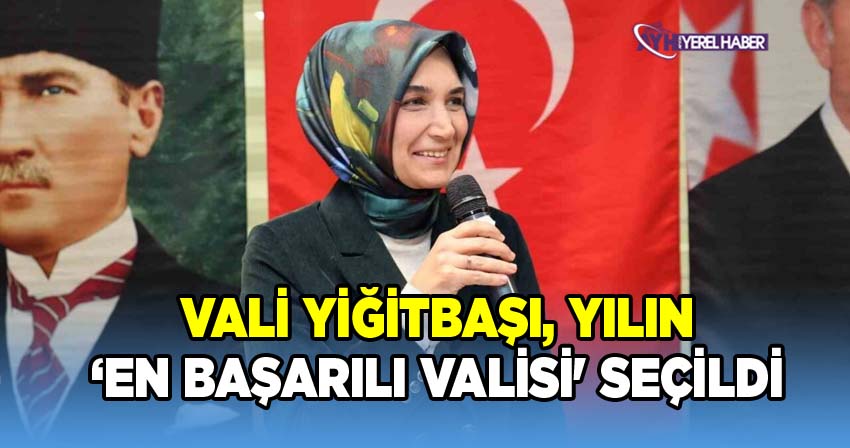 Afyonkarahisar Valisi Doç. Dr. Kübra Güran Yiğitbaşı 'En Başarılı Vali' Seçildi