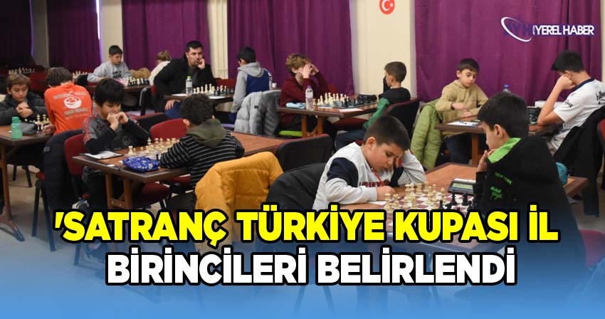 Afyonkarahisar'da 'Satranç Türkiye Kupası İl Birinciliği Müsabakaları' Son Buldu
