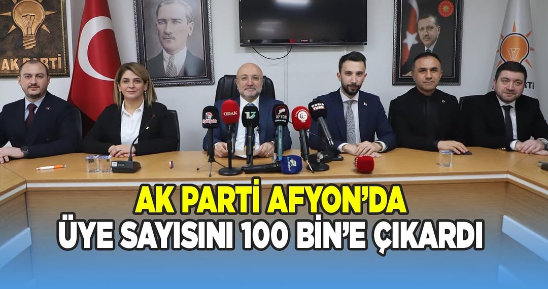 AK Parti'nin Türkiye'deki Üye Sayısı 11 Milyon 500 Bine Ulaştı