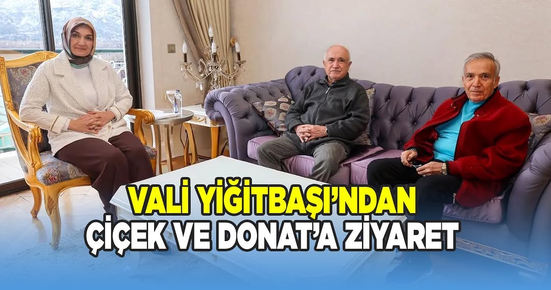 Vali Kübra Güran Yiğitbaşı, Cemil Çiçek ve Yavuz Donat ile Afyonkarahisar'da Buluştu