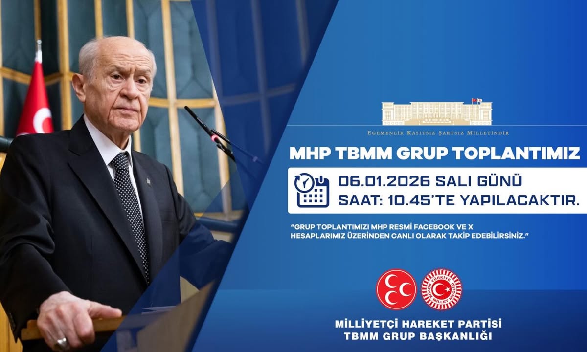 MHP TBMM Grup Toplantısı Yarın Saat 10.45’te