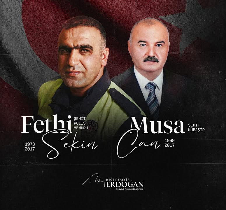 Şehit Polis Fethi Sekin ve Adliye Personeli Musa Can Anısına