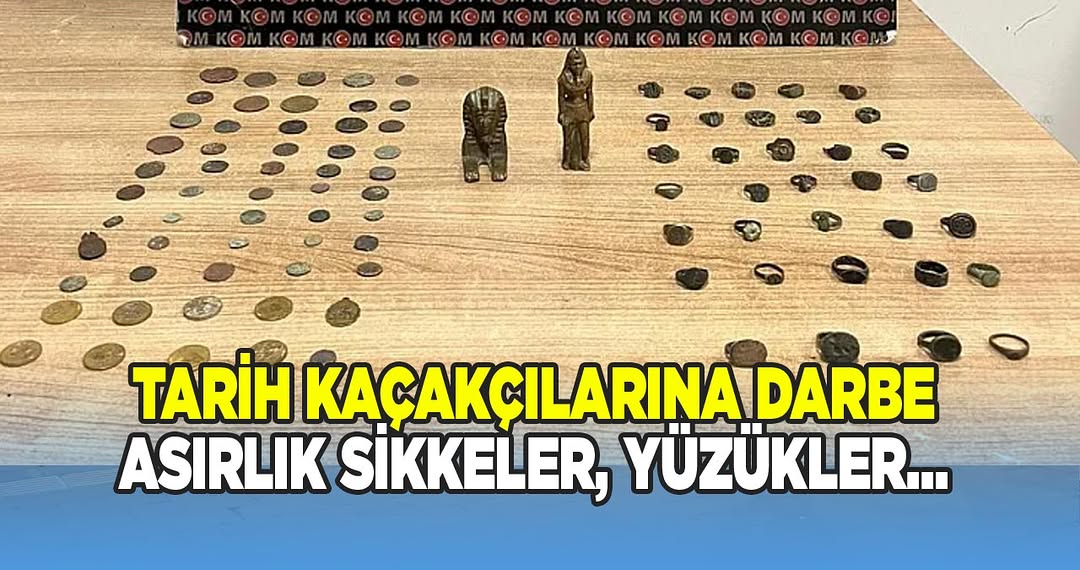Afyonkarahisar'da Polis Operasyonunda Tarihi Eser Ele Geçirildi