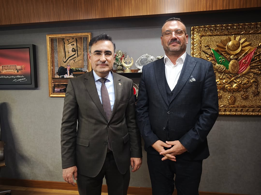AK Parti Başmakçı İlçe Başkanı Ramazan Kök'ü Mecliste Ağırladı