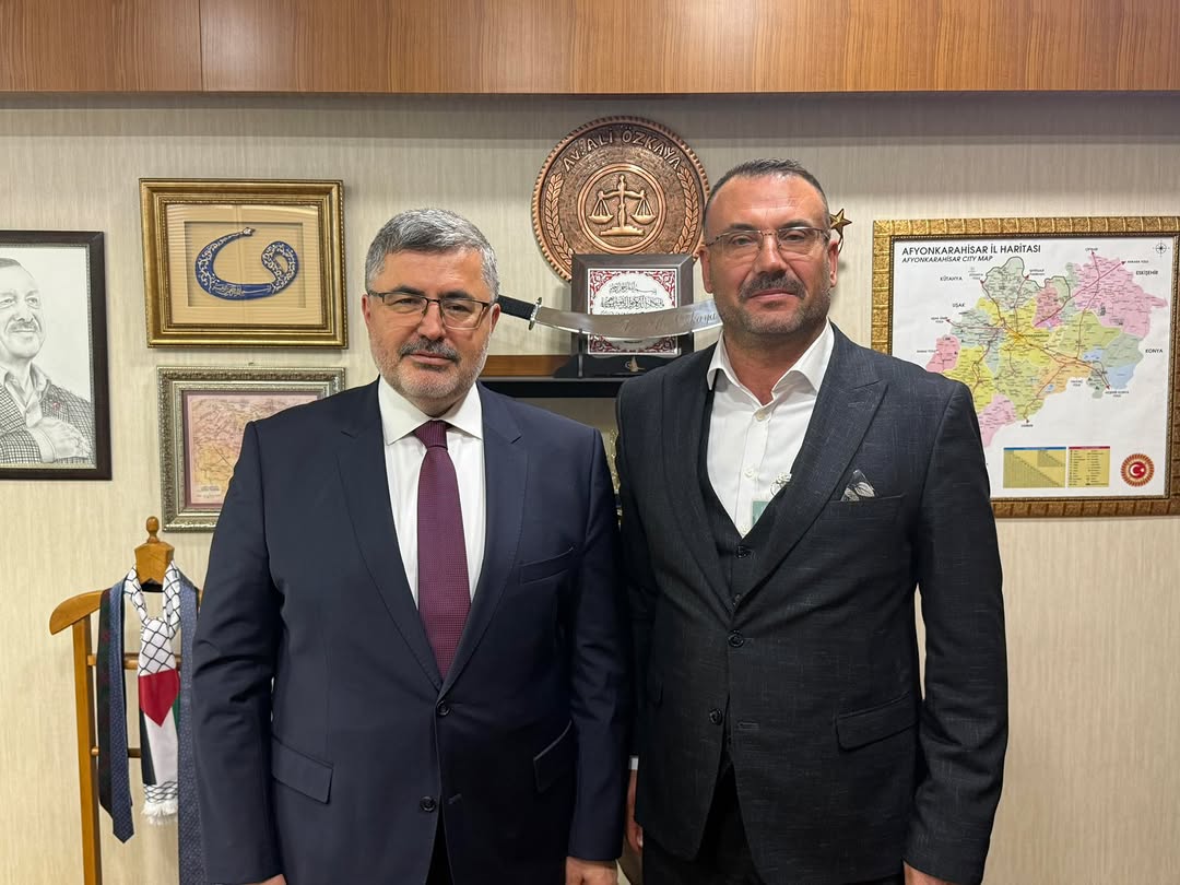 Ak Parti Milletvekili Ali Özkaya, Önceki Dönem Başmakçı İlçe Başkanı Ramazan Kök'ü Gazi Meclisi'nde Ağırladı
