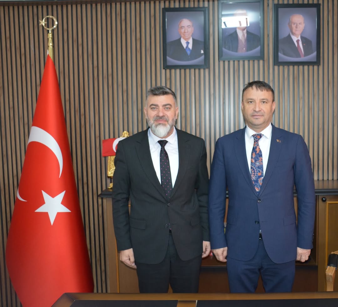 Afyonkarahisar Muhtarlar Derneği Başkanı Ahmet Kahveci'yi Ziyaret Etti