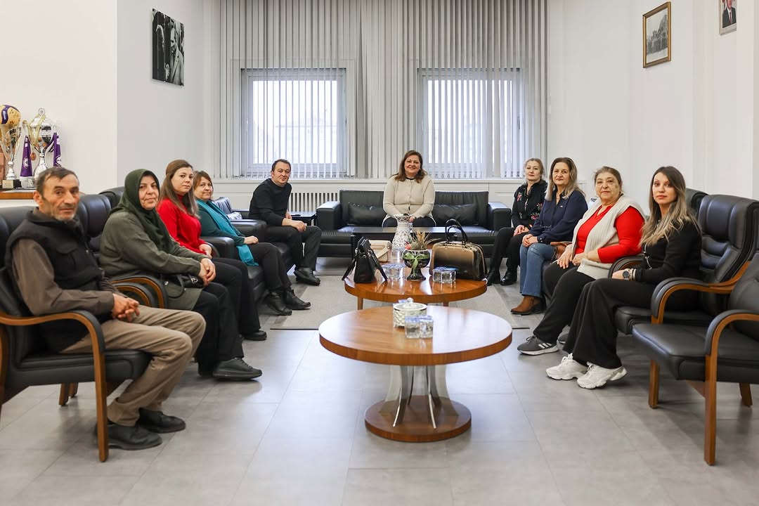 CHP Çay İlçe Başkanı ve Kadın Kolları Başkanı İle Görüşme