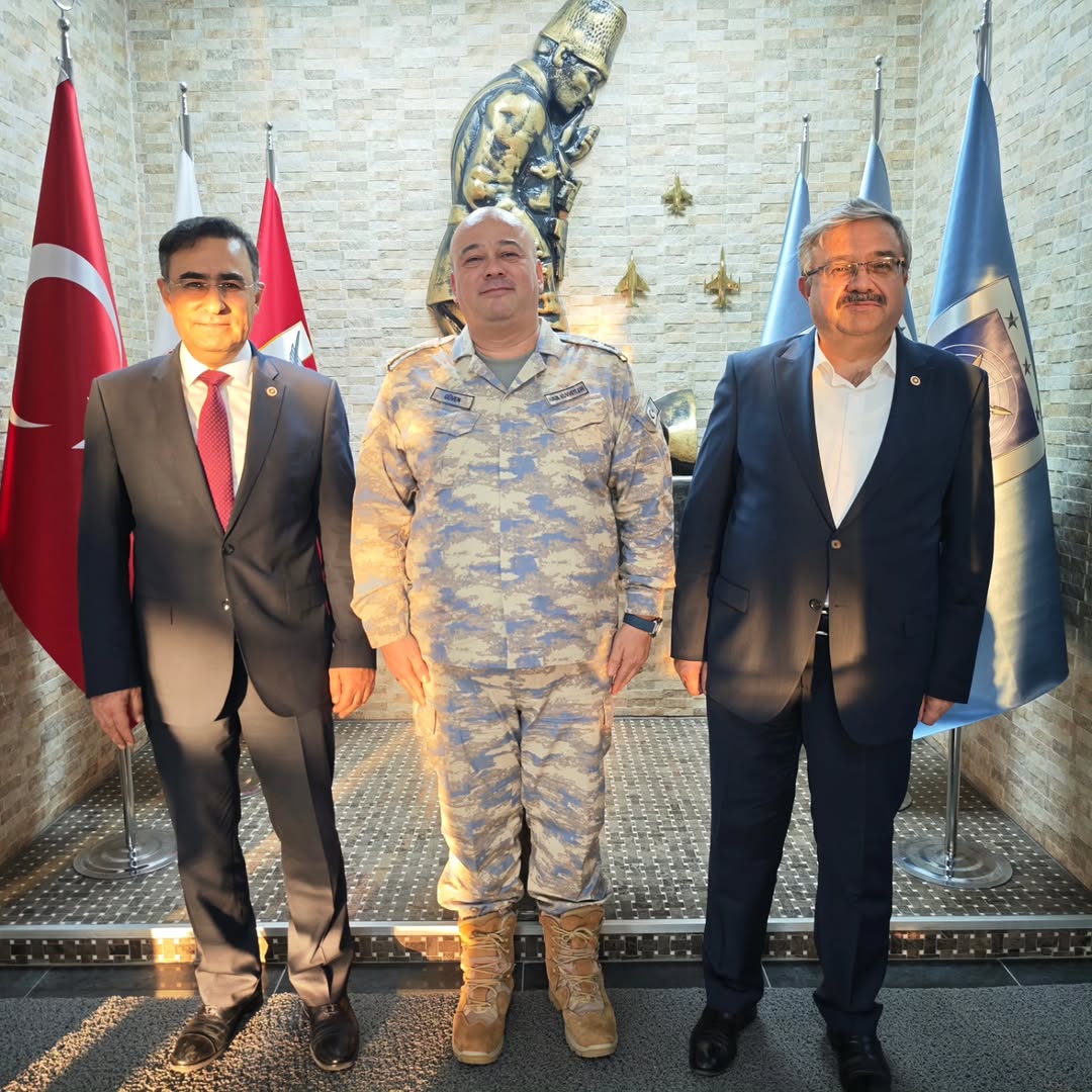 Afyonkarahisar'da TBMM Divan Üyesi Milletvekili İbrahim Yurdunuseven ve Hava Tuğgeneral Cüneyt Güven Ziyareti