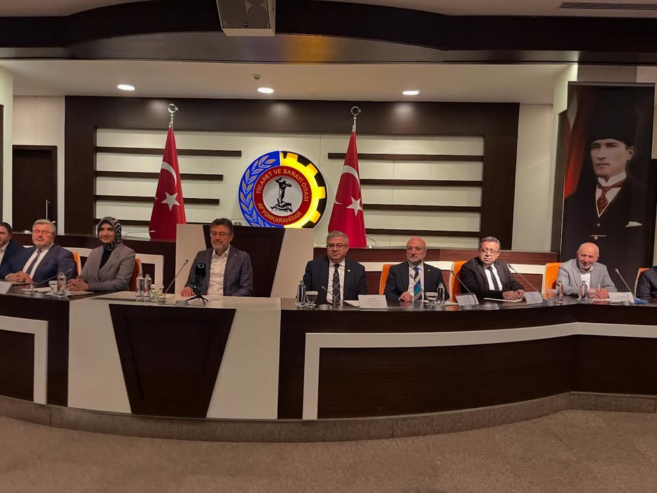Afyonkarahisar Ticaret ve Sanayi Odası'nda Tarım Toplantısı Gerçekleştirildi