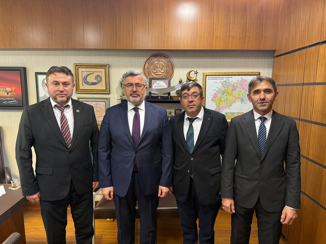 İhsaniye Döğer Belediye Başkanı Mehmet Akif Ersoy ve İGM Üyesi Ayhan Ulaş Gazi Meclisimizde Misafir Edildi
