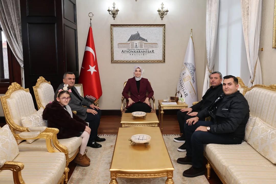 Valimiz Doç. Dr. Kübra Güran Yiğitbaşı, İş İnsanı Tuncay Kadan'ı Kabul Etti