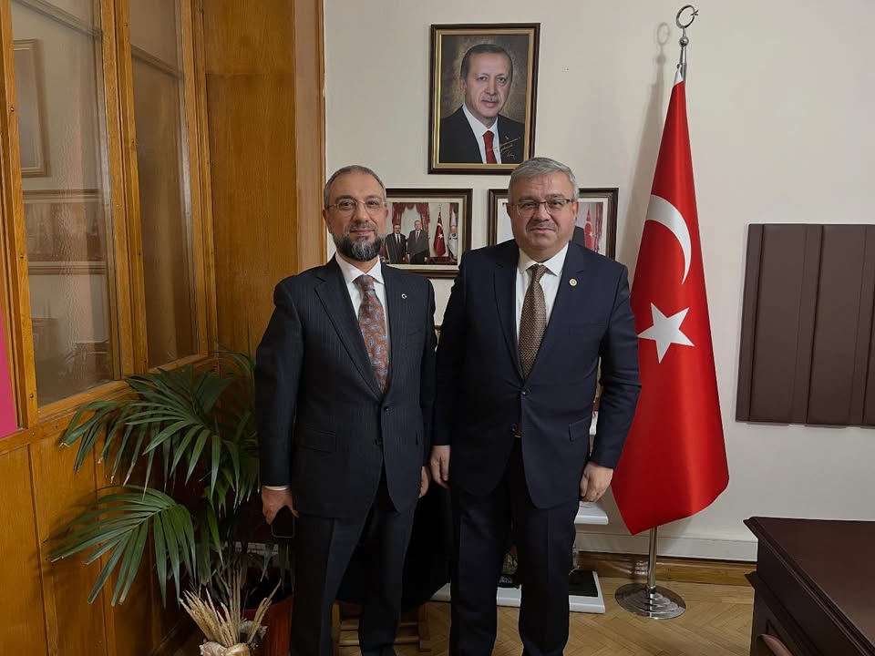 TBMM'de İşadamı İlkin Berberoğlu'nu Ağırlayan Afyonkarahisar Milletvekili