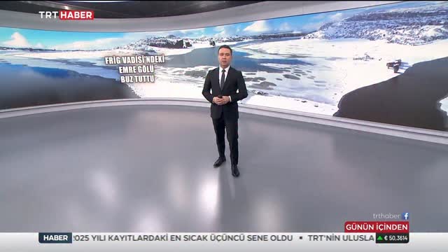 Afyonkarahisar Frig Vadisi ve Emre Gölü Kış Mevsiminde Eşsiz Güzelliğiyle Büyülüyor
