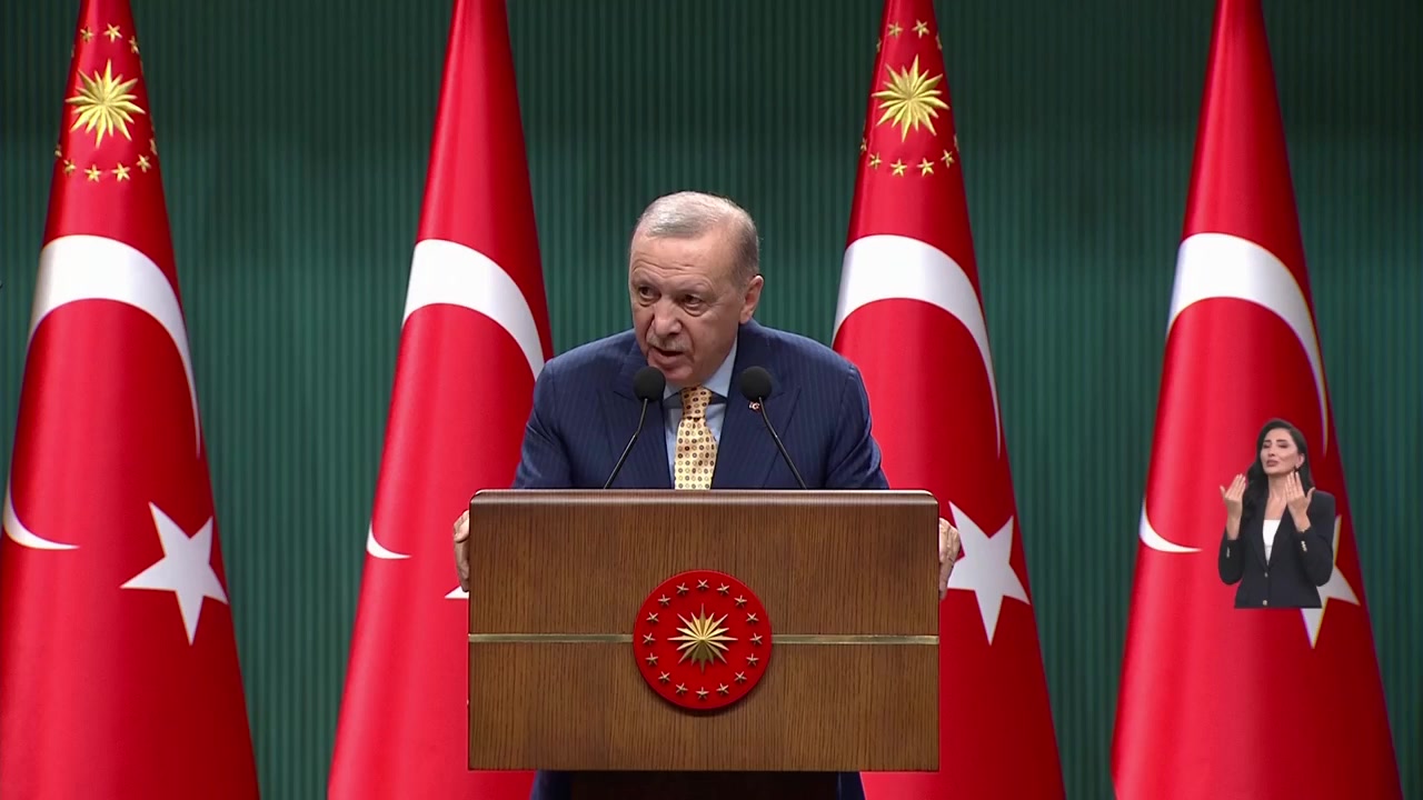 Cumhurbaşkanı Erdoğan'dan Kabine Toplantısı Sonrası Millete Sesleniş