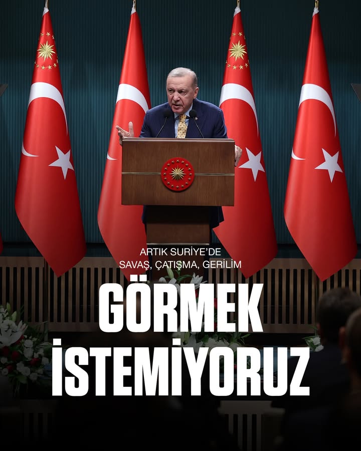 Türkiye Cumhurbaşkanı Erdoğan: Barış ve İstikrarın Egemen Olduğu Bir Bölgede Yaşamak İstiyoruz