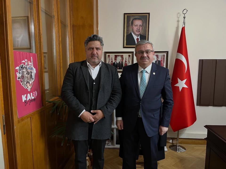 TBMM'de Hocalar Belediye Başkanı Ali Arslan'a Misafirperverlik