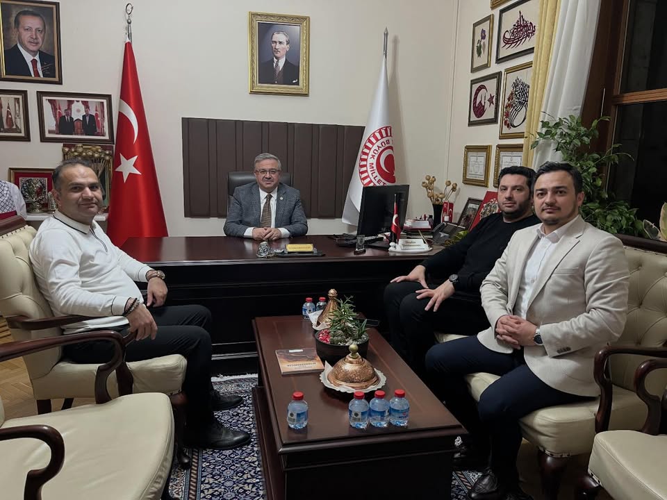 TBMM'de Sera Yatırımcıları ve Üreticileri Birliği Denetim Kurulu Başkanı Ahmet Aktürk'ü Ağırlayan Afyonkarahisar Milletvekili
