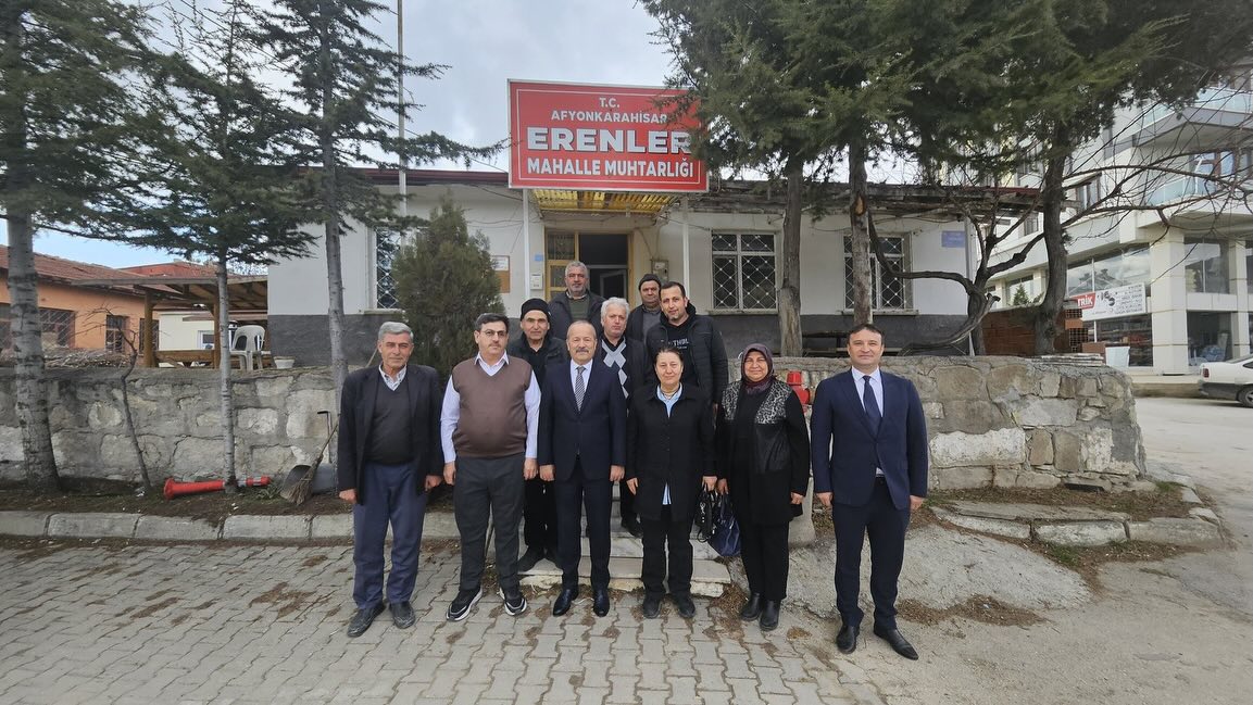 Afyonkarahisar Milletvekili Mehmet Taytak'tan Erenler Mahallesi Ziyareti