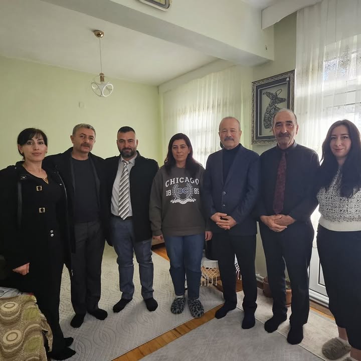 Polis Halit Gencer'in Ailesine Ziyaret