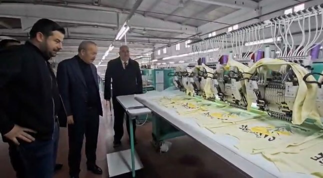 Afyonkarahisar Milletvekili Mehmet Taytak, Gamma Tekstil Fabrikasını Ziyaret Etti