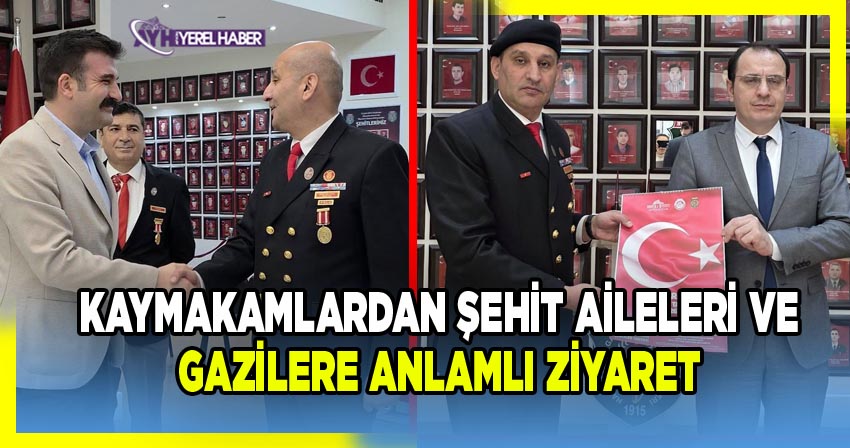 Afyonkarahisar’ın Sandıklı ve Çay İlçe Kaymakamları Dernek Ziyaretinde Bulundu