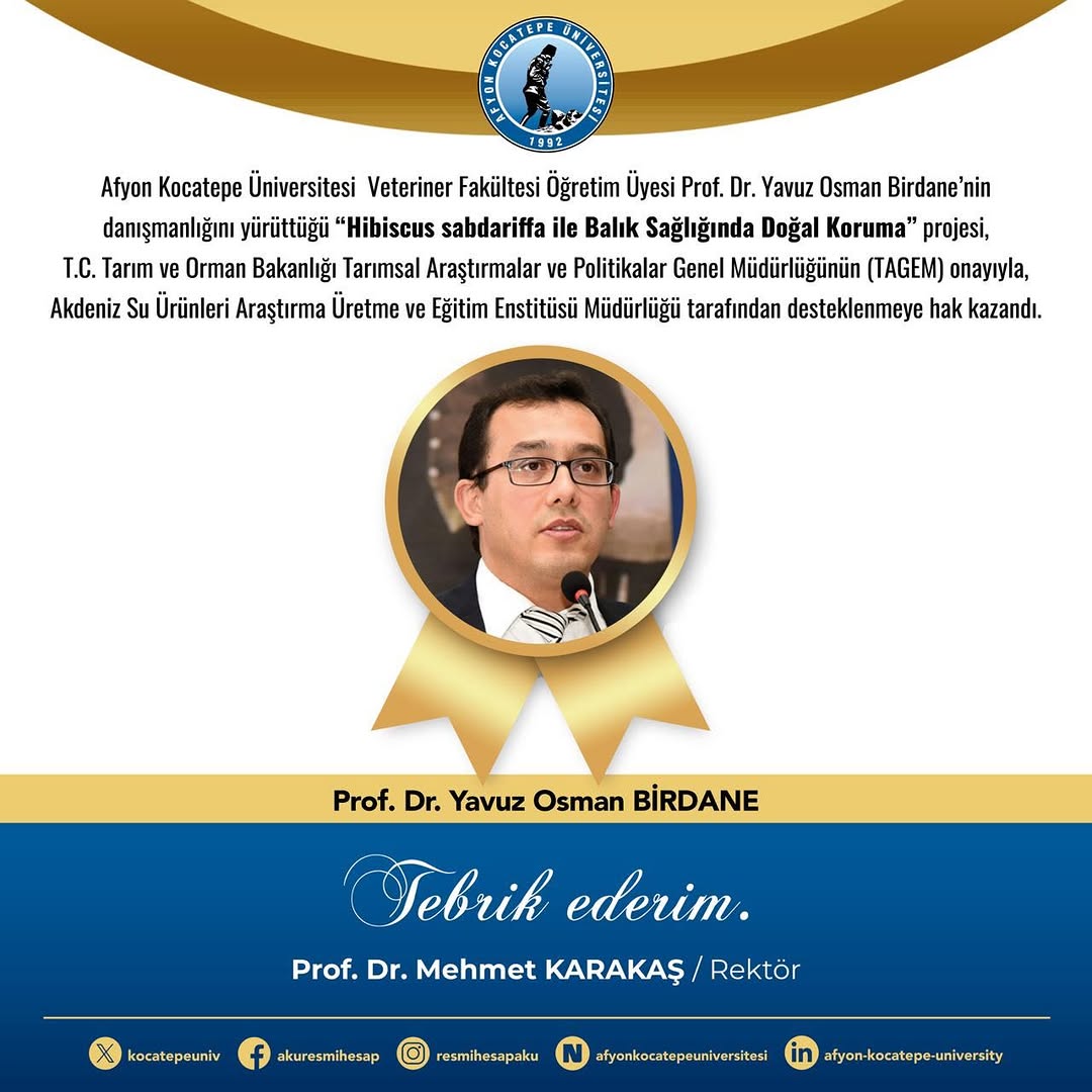 Afyon Kocatepe Üniversitesi'nin Sosyal Medya Paylaşımı