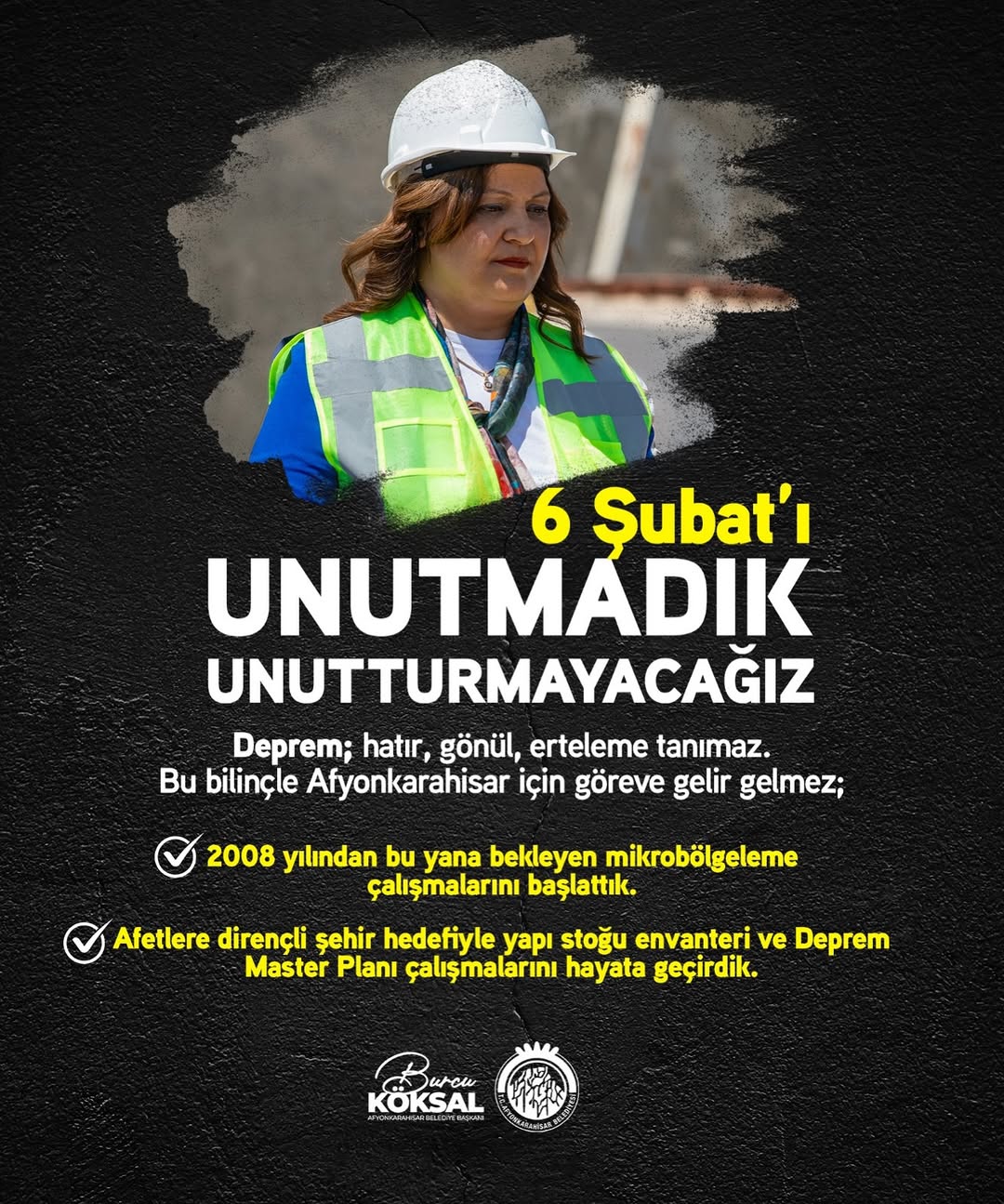 AfyonKarahisar Belediye Başkanı'ndan Deprem Bilincine Vurgu